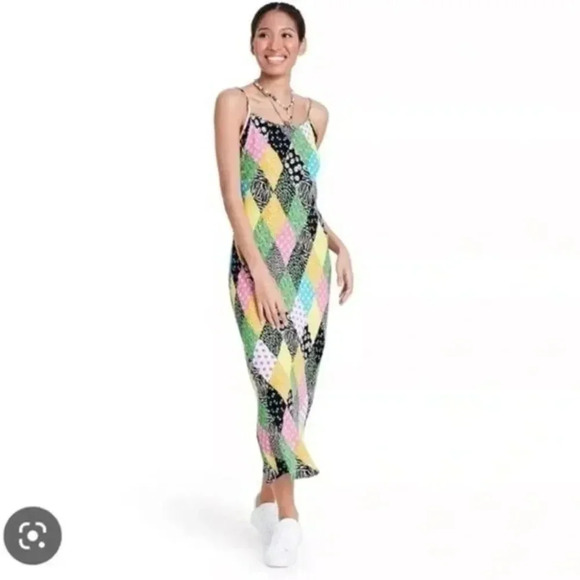RIXO x Target Patchwork Slip Dress - Picture 1 of 14